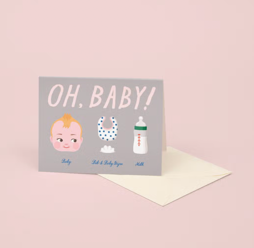 Oh, Baby Card