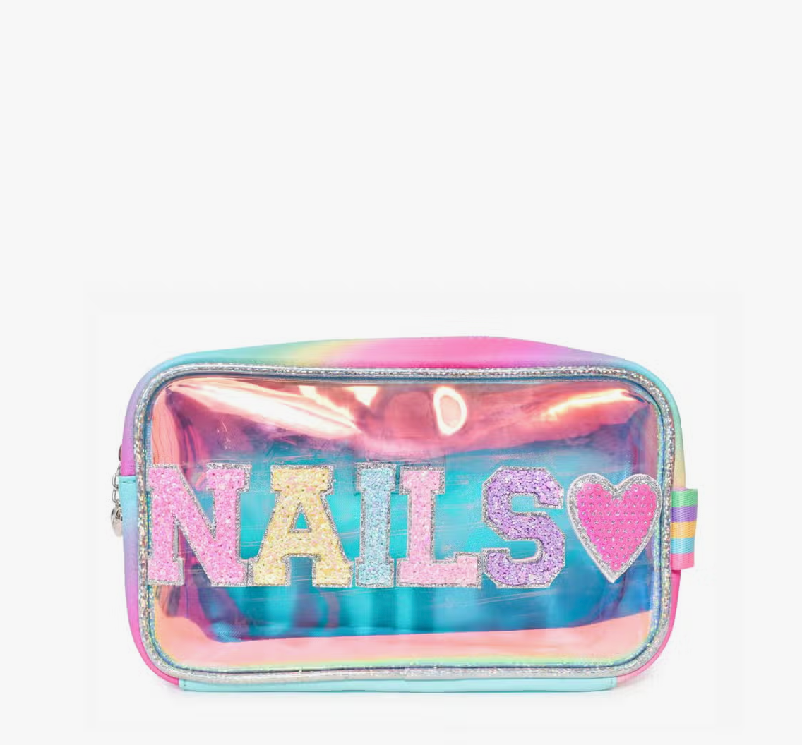 OMG Accessories Irredescent Pouch| Nails