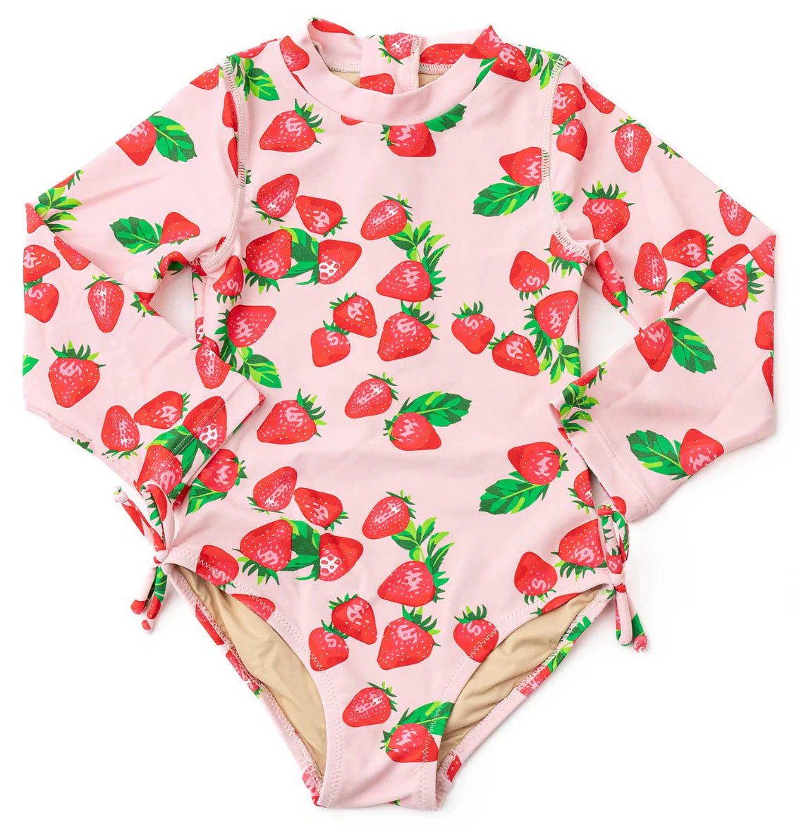 Shade Critters Strawberry Bliss Rashguard Swimsuit