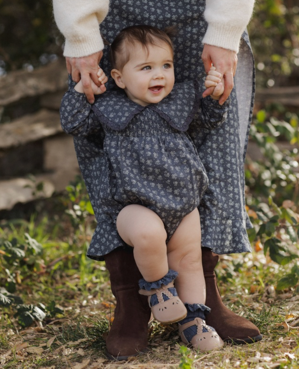 Rylee + Cru Fern Romper | Heart Ditsy