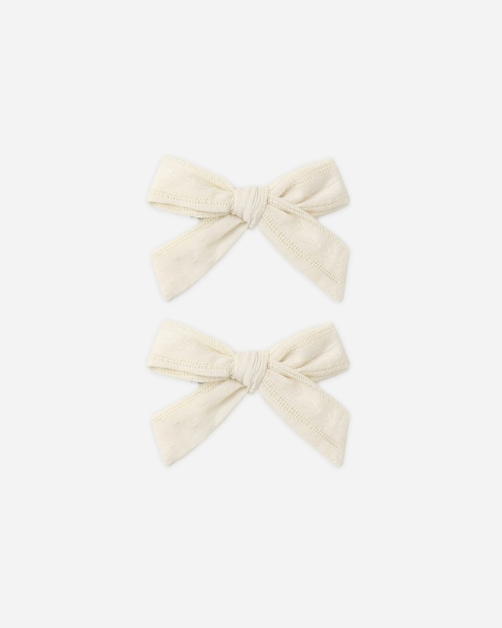 Rylee + Cru Bow Set | Natural