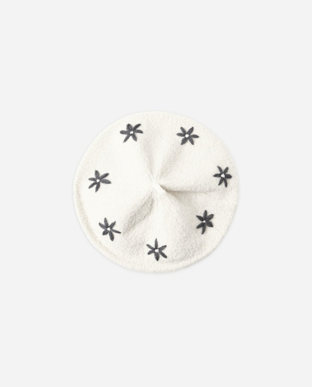 Rylee + Cru Tulip Beret | Midnight Daisy