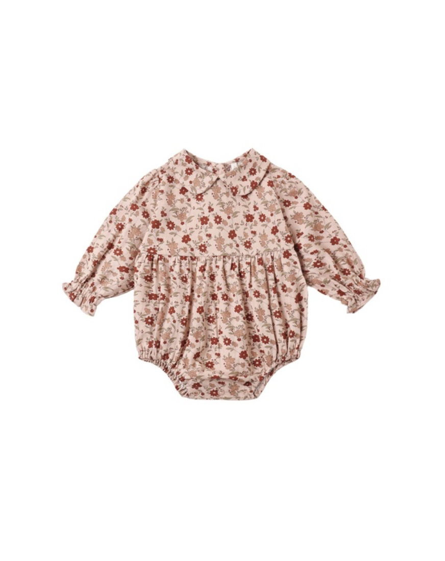 Rylee + Cru Cora Romper | Pink Floral
