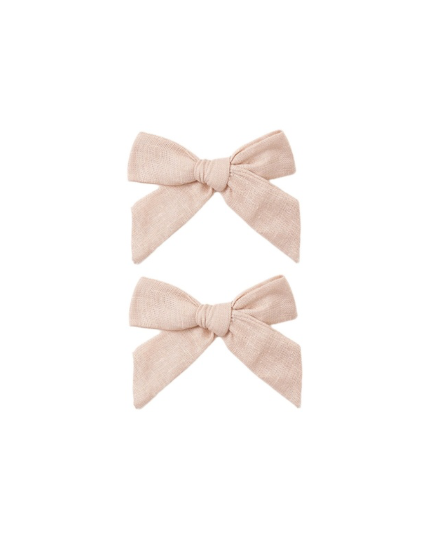 Rylee + Cru Bow Set | Blush