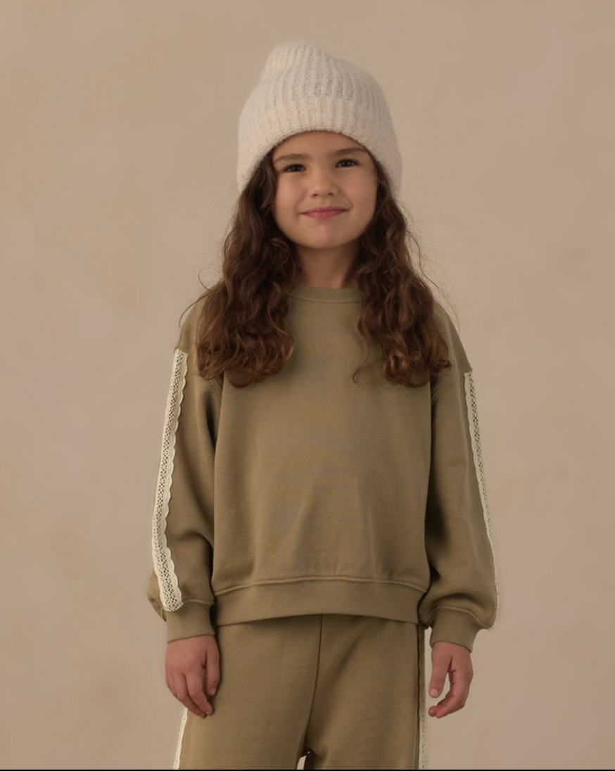 Rylee + Cru Oversized Sweatshirt | Olive
