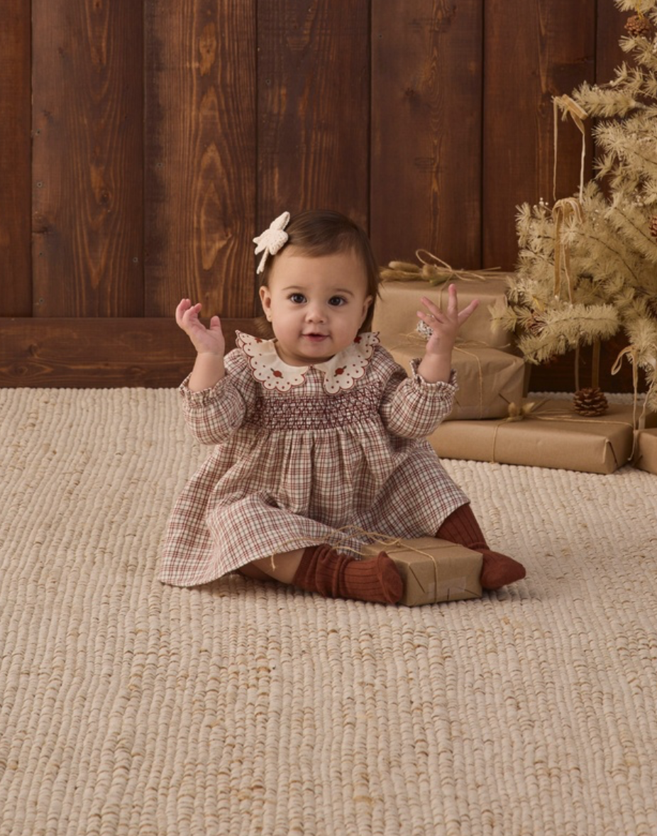 Quincy Mae Callie Dress | Christmas Plaid
