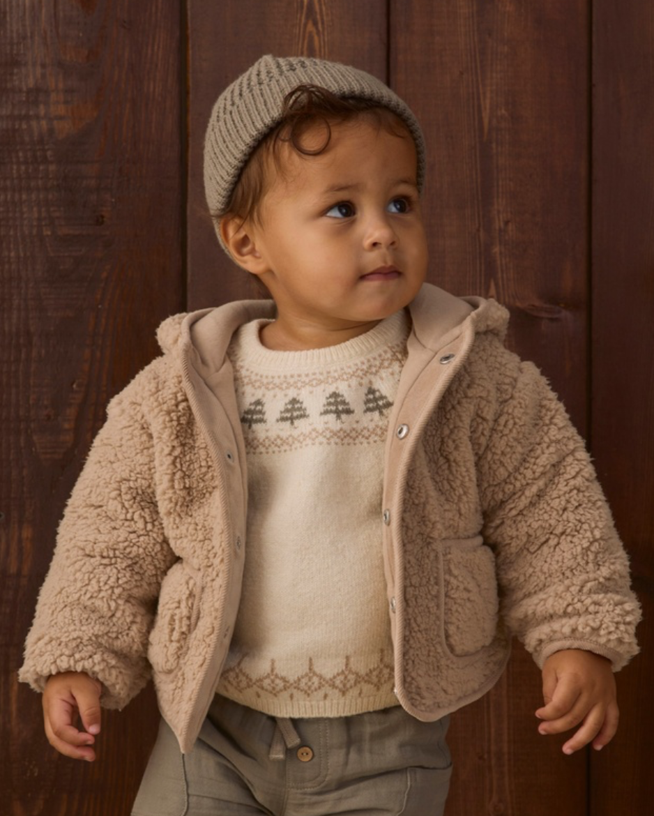 Quincy Mae Rex Sweater | Tree Fair Isle