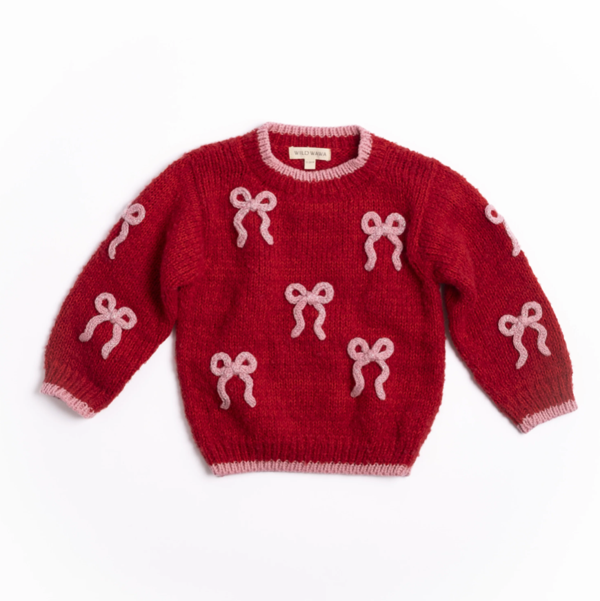 Wild Wawa Sweater | Bow