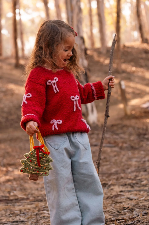 Wild Wawa Sweater | Bow