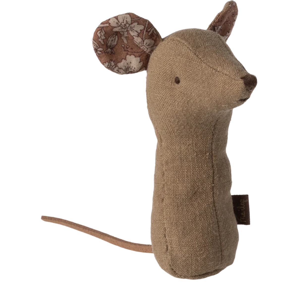 Maileg Lullaby Friend Rattles | Light Umber