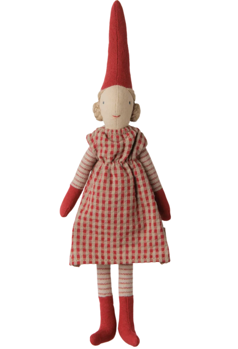 Maileg Pixi Girl | Red Dress