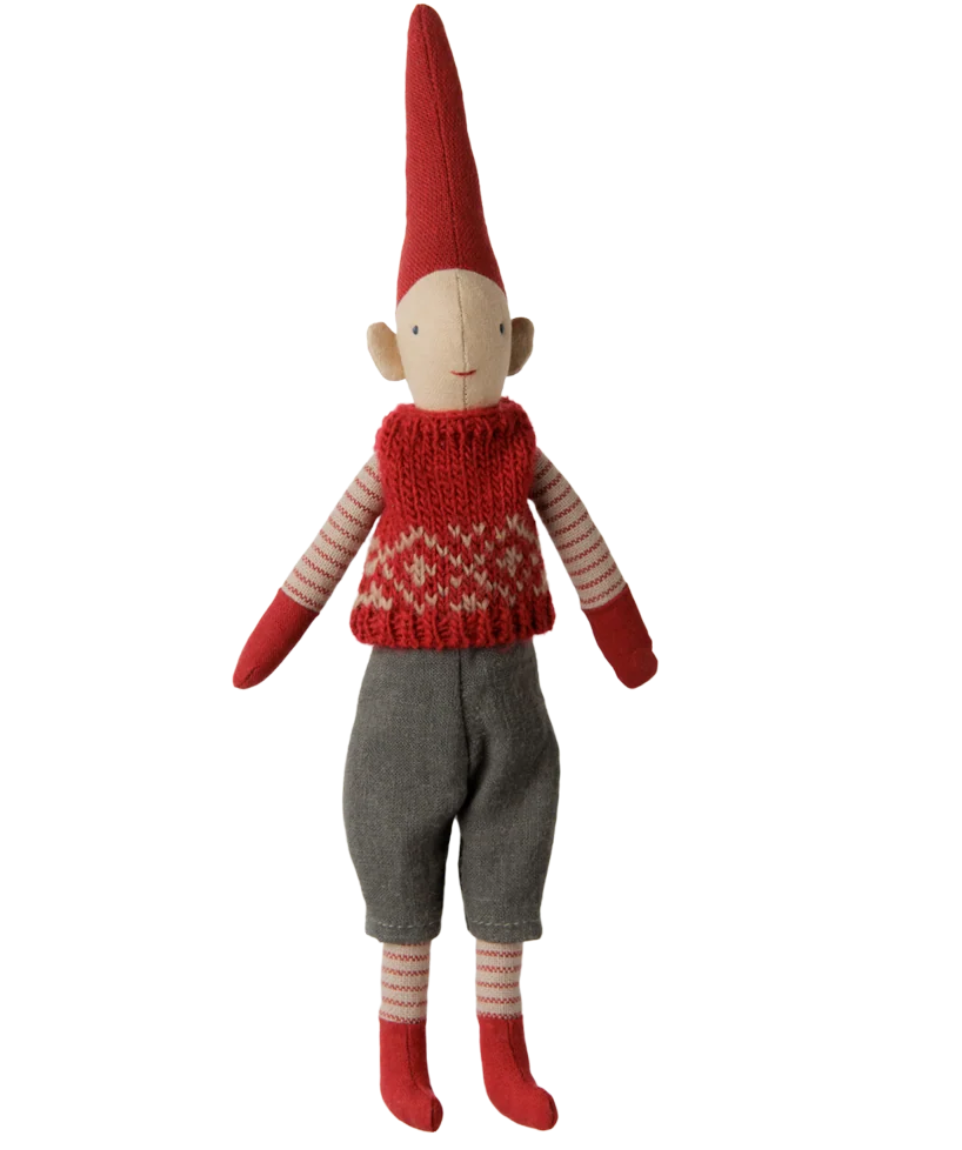 Maileg Pixi Boy | Red Vest