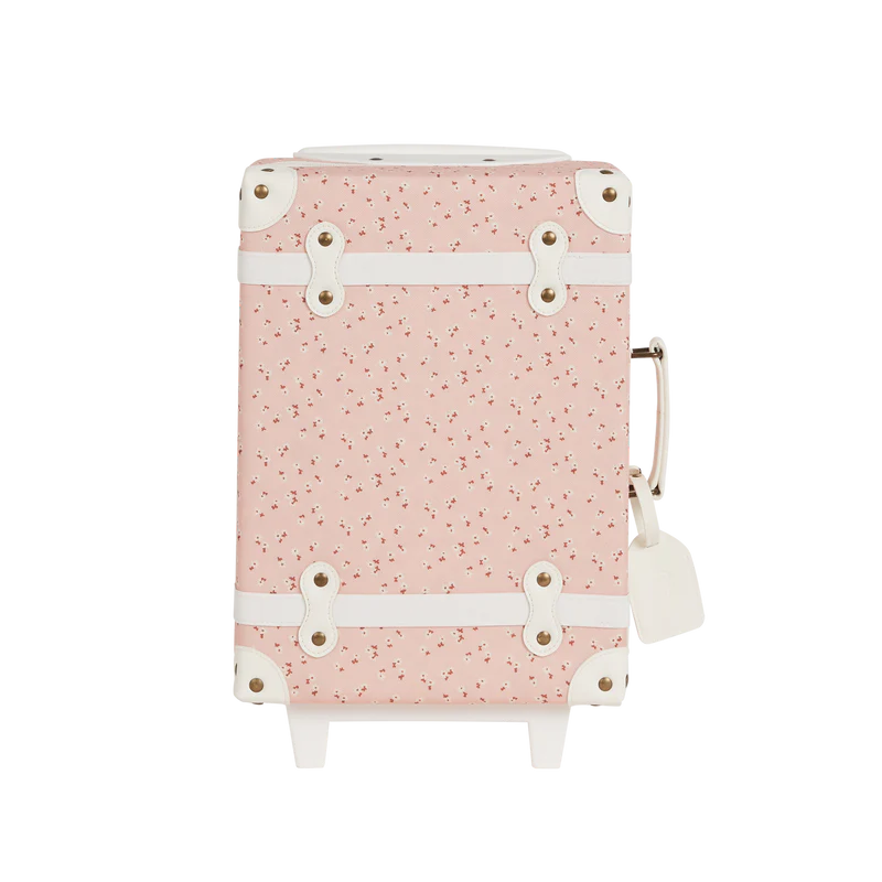 Olli Ella See Ya Suitcase | Pink Daisies