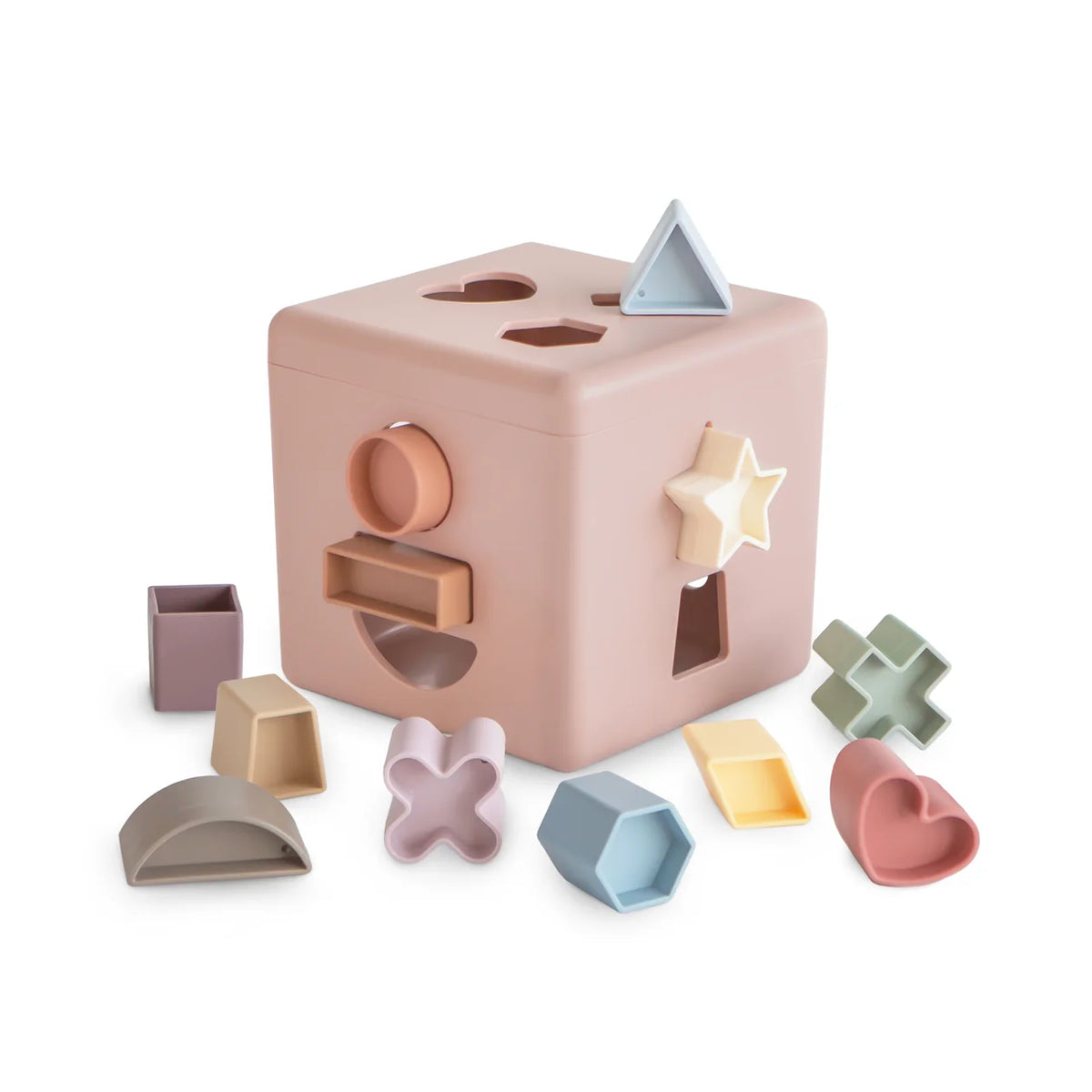 Mushie Shape Sorter Box  | Petal