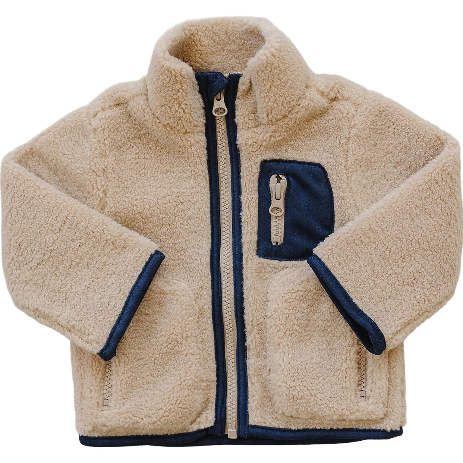 Mebie Baby | Sherpa Zip-Up Jacket