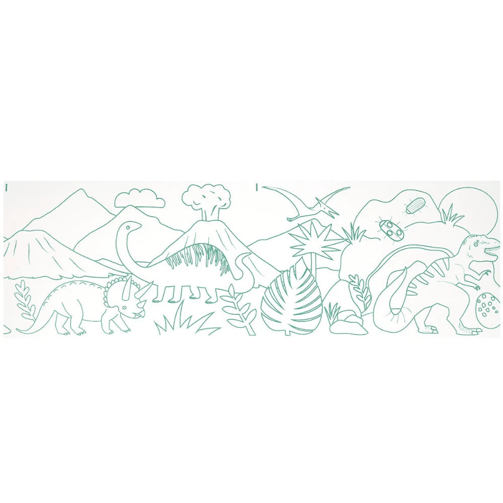 Meri Meri Dinosaur Coloring Roll