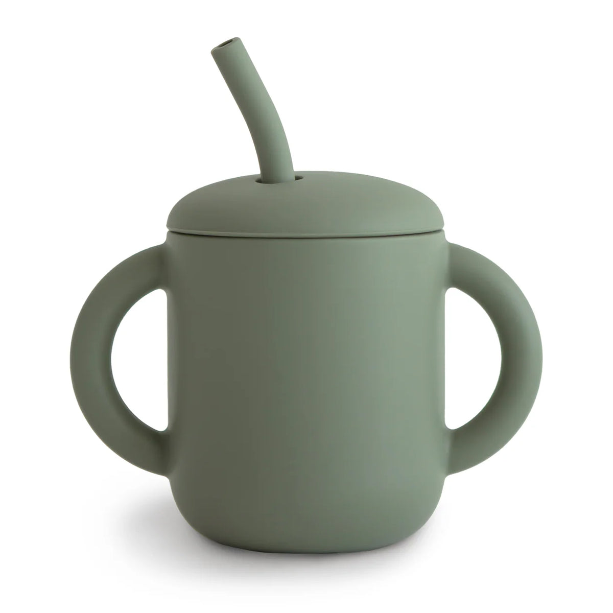 Mushie Silicone Training Cup | Dried Thyme