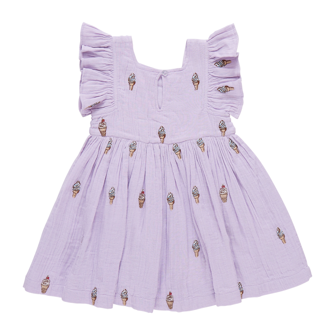 Pink Chicken Girls Elsie Dress | Lavender Soft Serve