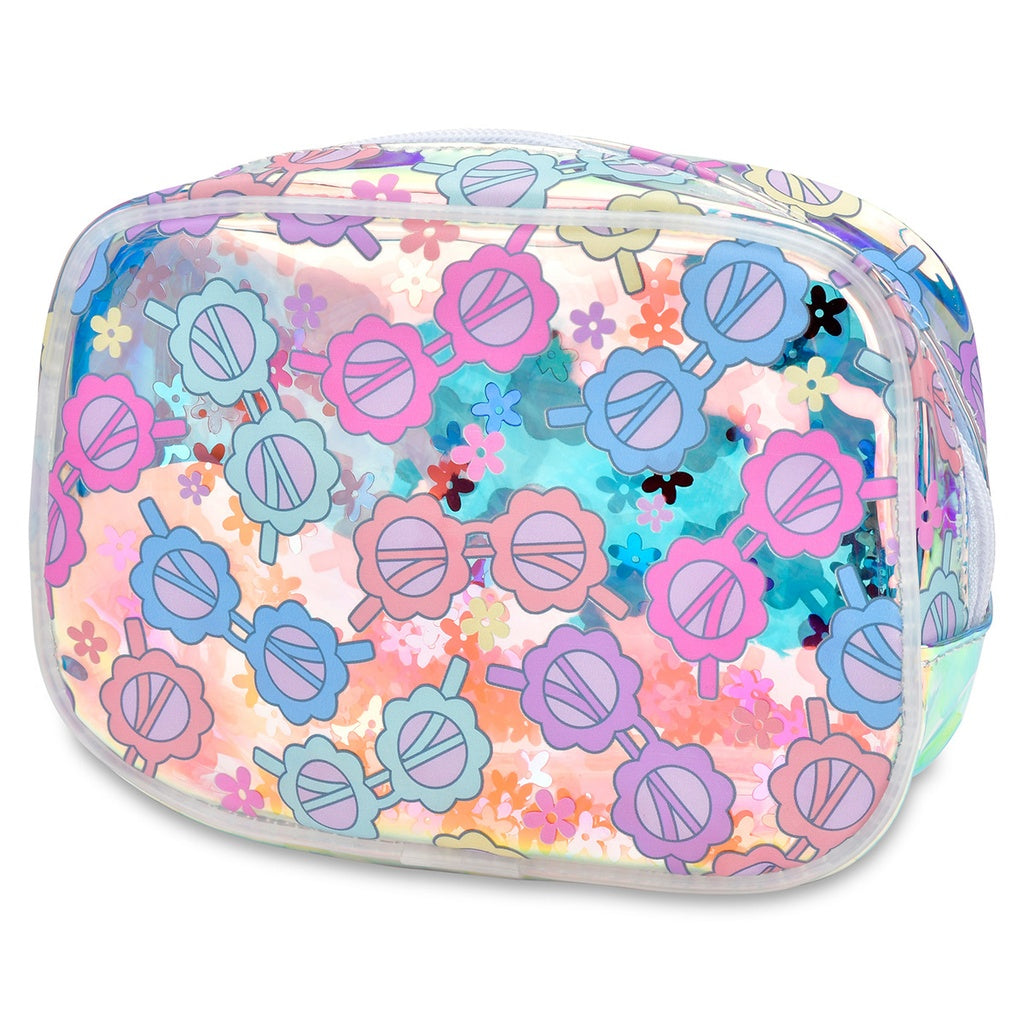 Iscream Spring Sunnies Clear Cosmetic Bag