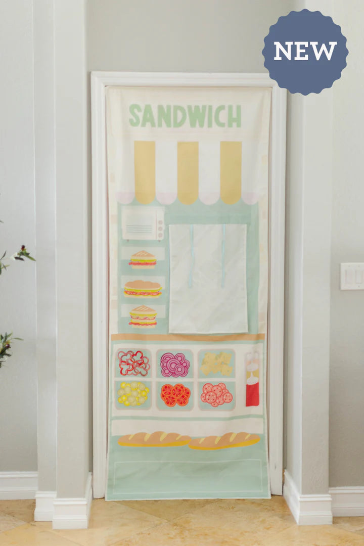 Swingly Pizza + Sandwich Shop Doorway Play Space