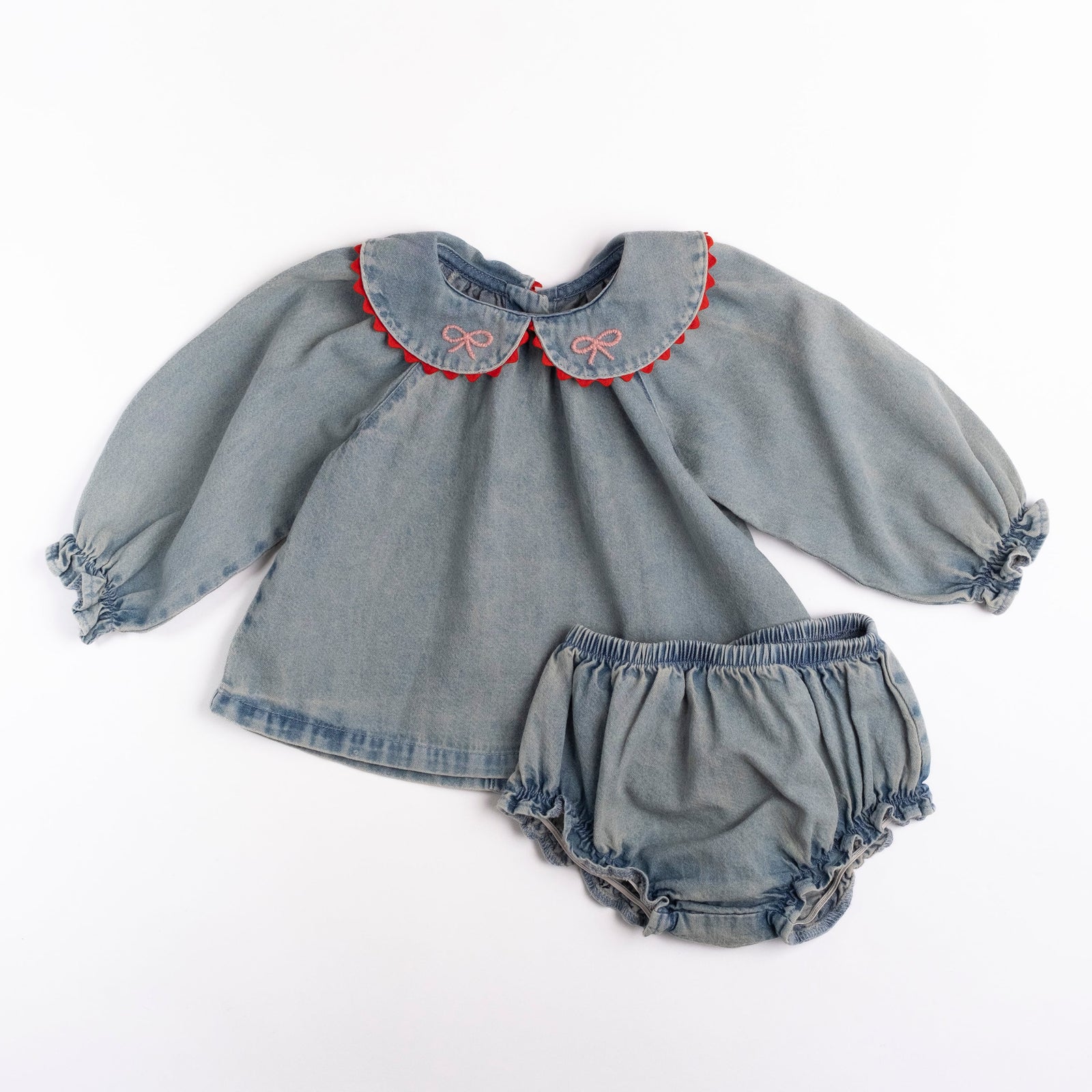 Wild Wawa Georgina Set | Denim Darling