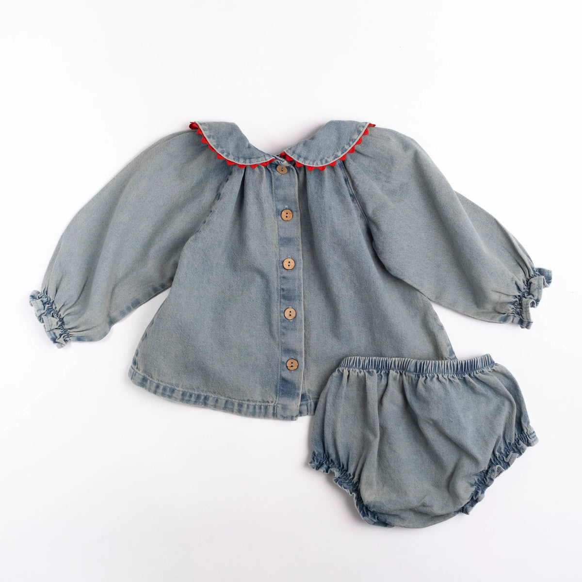 Wild Wawa Georgina Set | Denim Darling