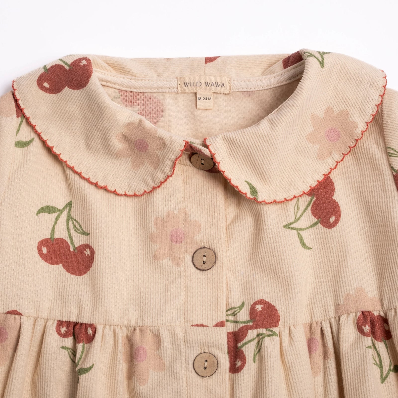 Wild Wawa Clementine Dress | Cherry Blossom