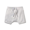 Organic Tie Front Ribbed Short
