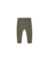 Quincy Mae Ribbed Legging | Forest