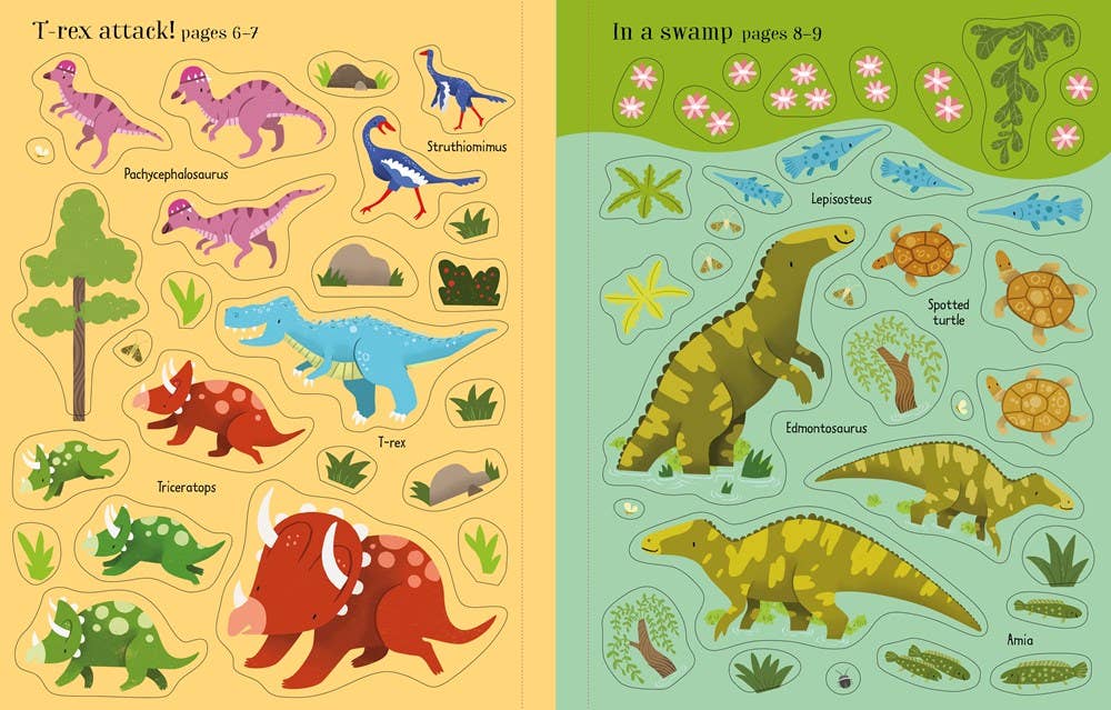 Usborne First Sticker Book | Dinosaurs