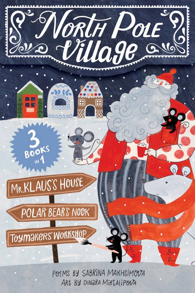 North Pole Village Mini Book Set