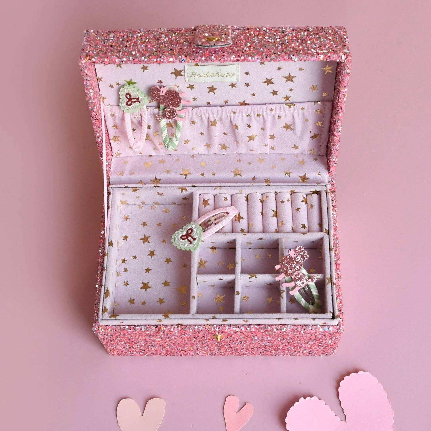 Rockahula Kids Pretty in Pink Poodle Clips