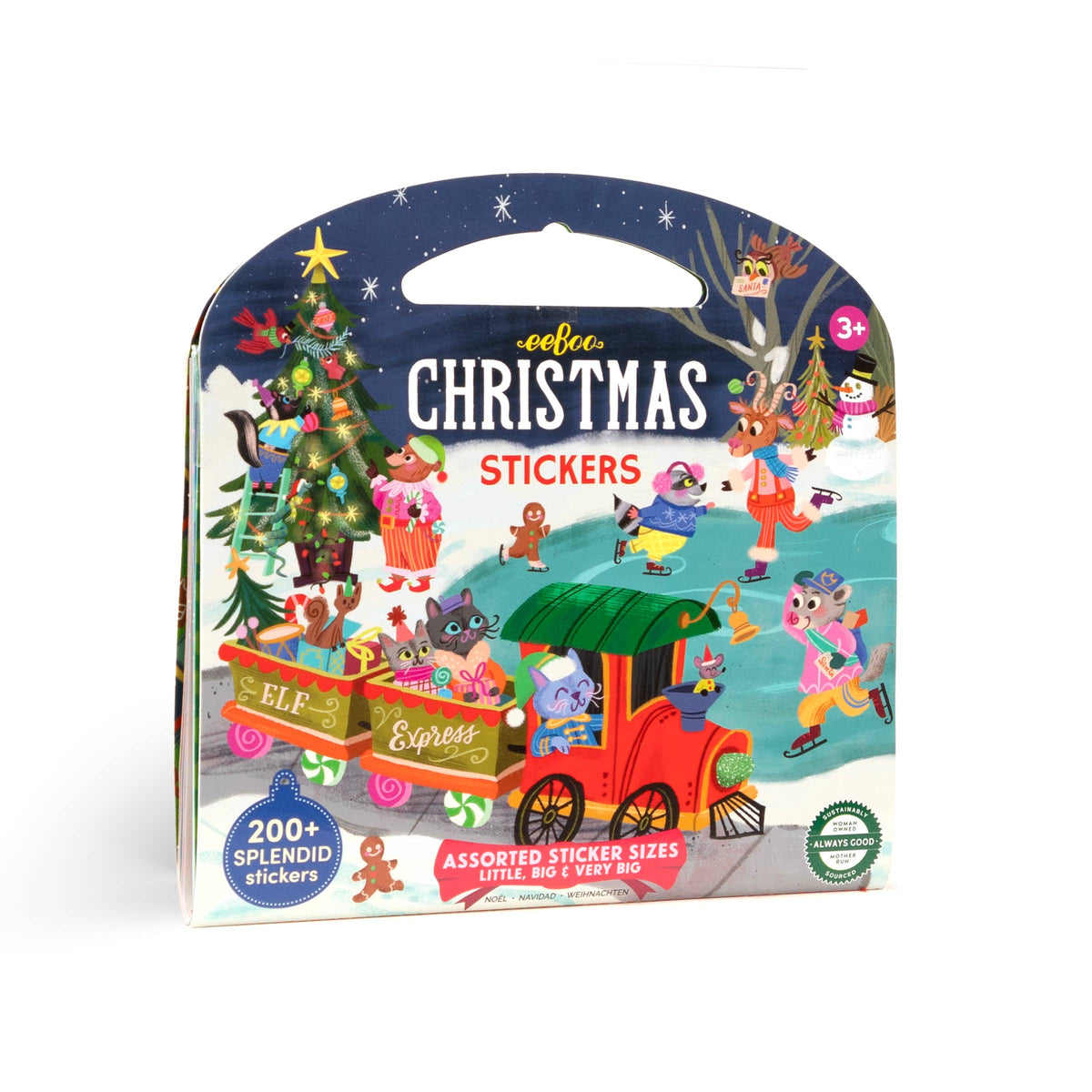 eeBoo Christmas Sticker Book
