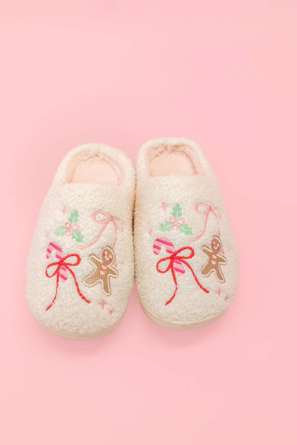 Gingerbread Bows + Christmas Sweets Slippers | Toddlers + Girls