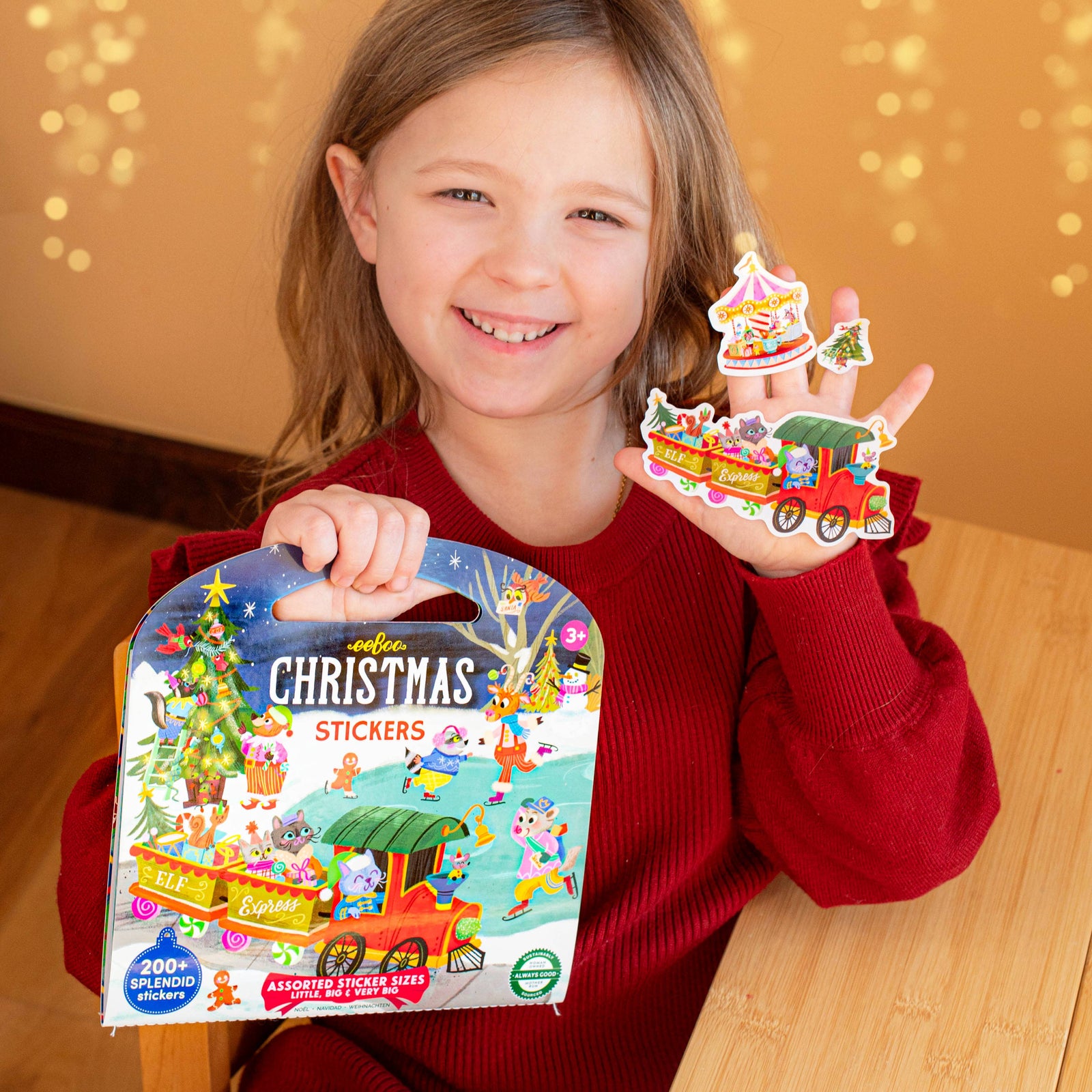 eeBoo Christmas Sticker Book