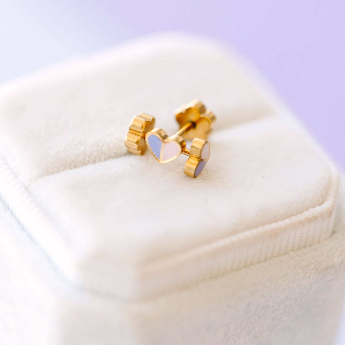 Pierced Co - Micro Heart Duo