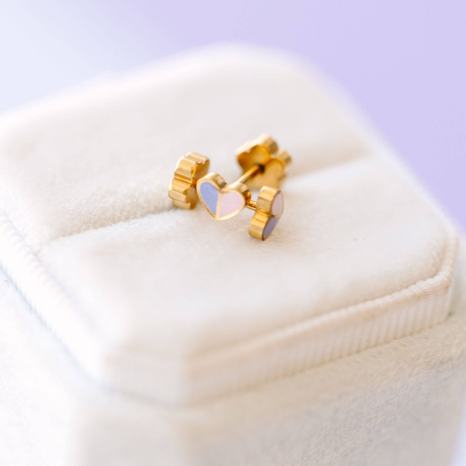 Pierced Co - Micro Heart Duo