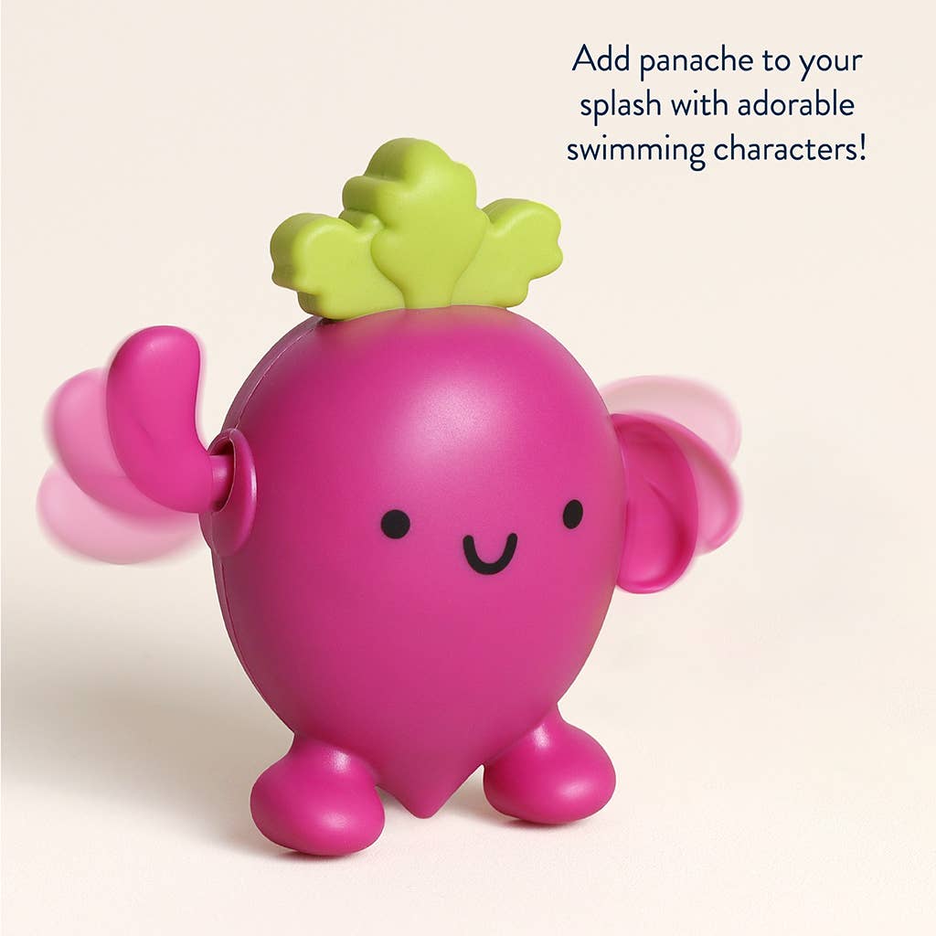 Itzy Ritzy Veggie Silly Swimmers | Bath + Water Toy