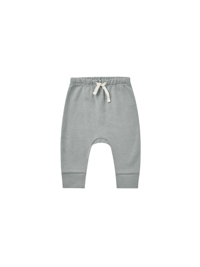 Quincy Mae Drawstring Pant | Dusty Blue