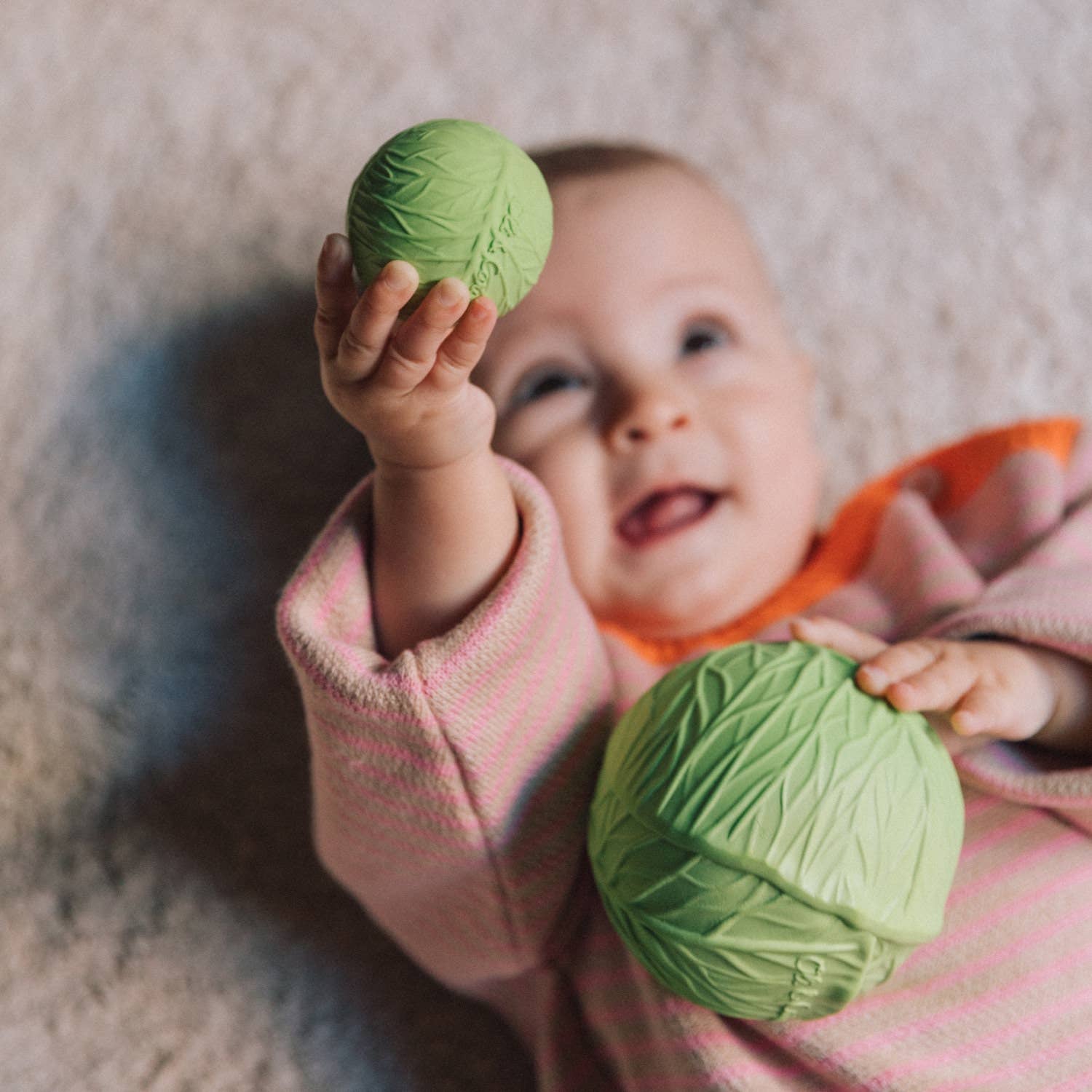 Oli & Carol Veggie Salad Baby Sensory Balls