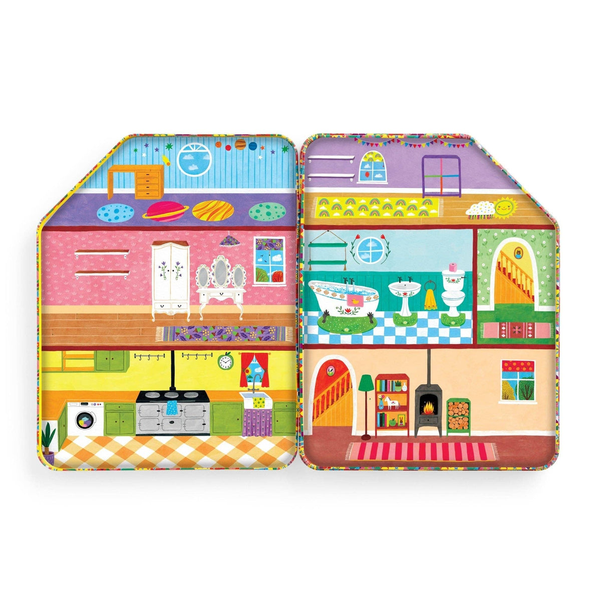 Chronicle Books - Woodland Wonder Magnetic Playhouse
