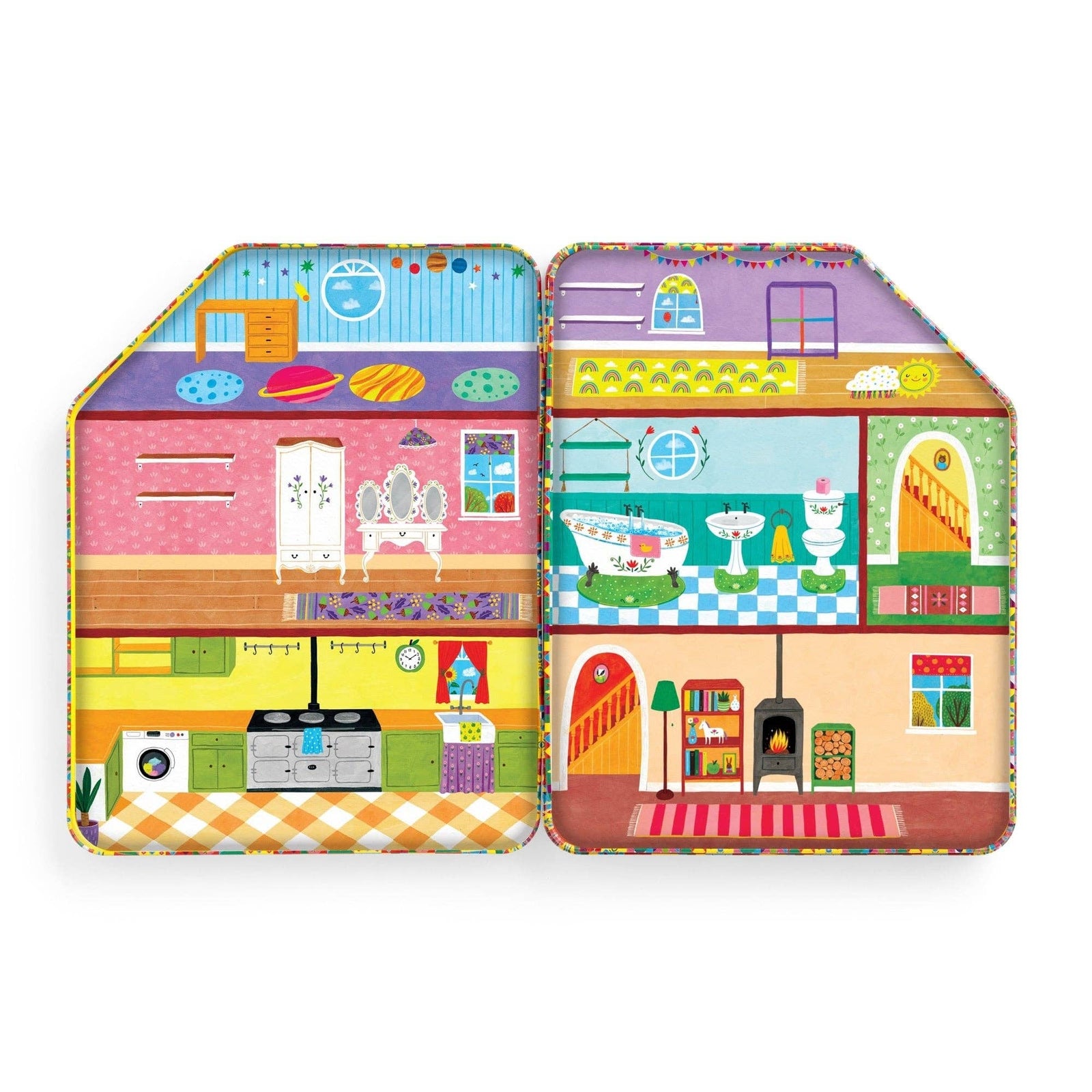 Chronicle Books - Woodland Wonder Magnetic Playhouse