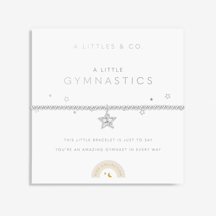 A Littles & Co Silver Plated Bracelet | Gymnastics