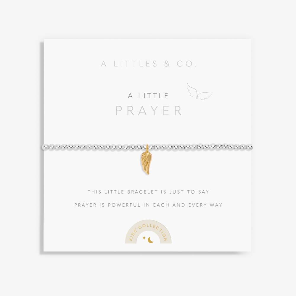 A Littles & Co Silver Plated Bracelet | Prayer
