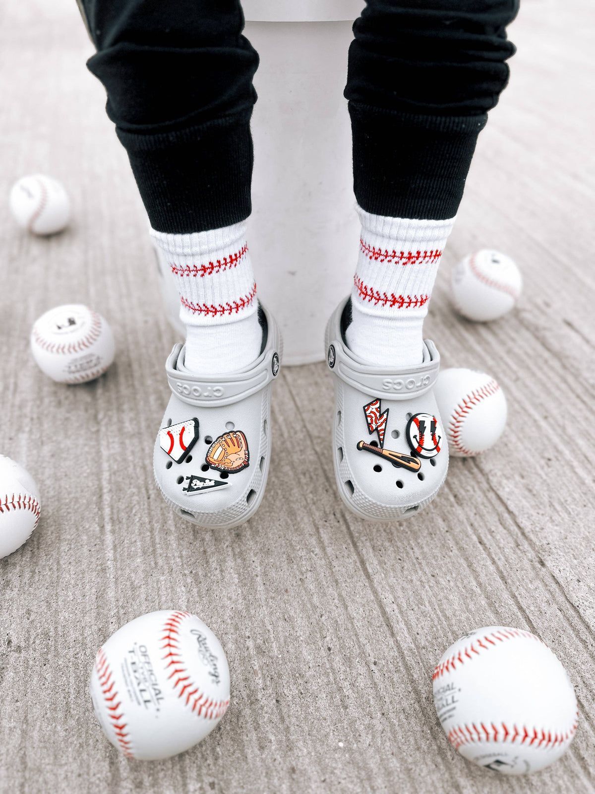 Play Ball Shoe Charms