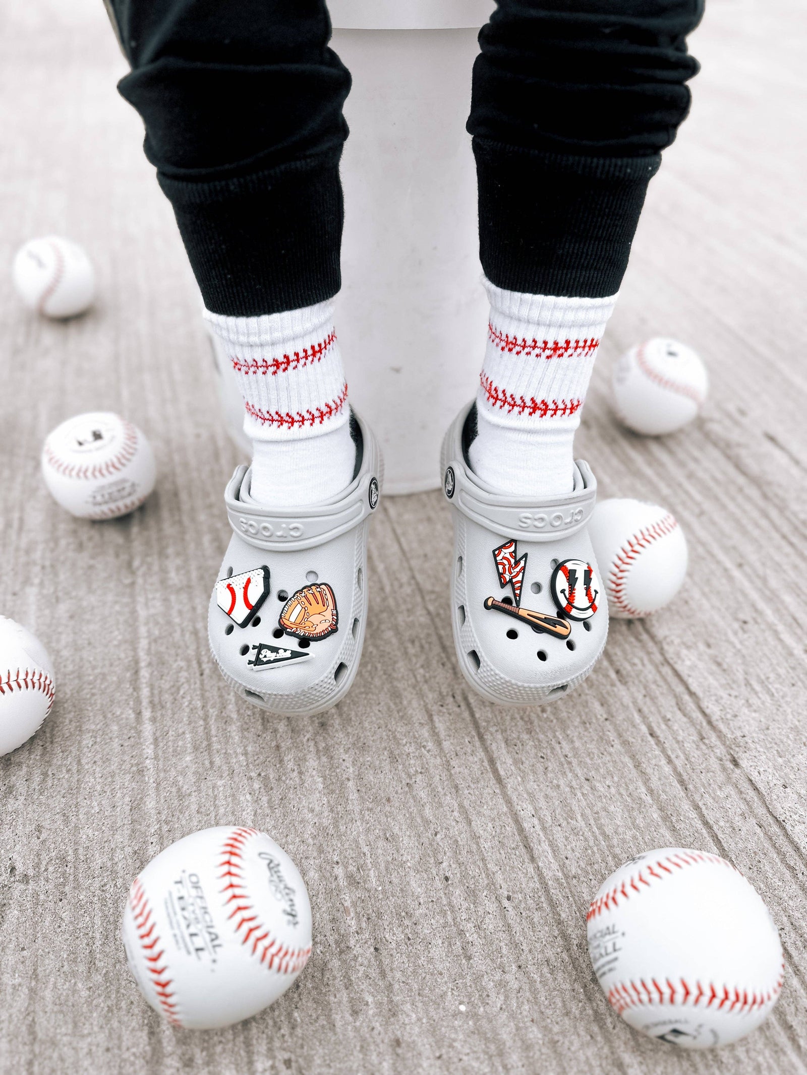 Play Ball Shoe Charms