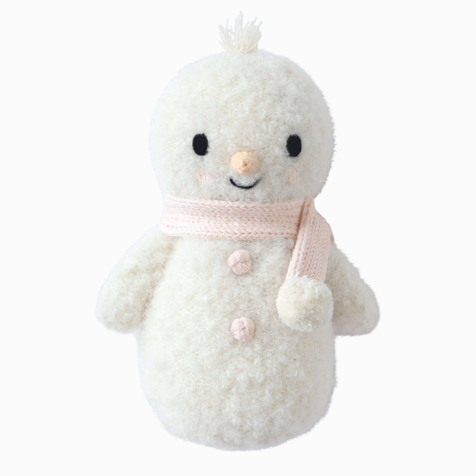cuddle+kind Baby Snowman | Blush