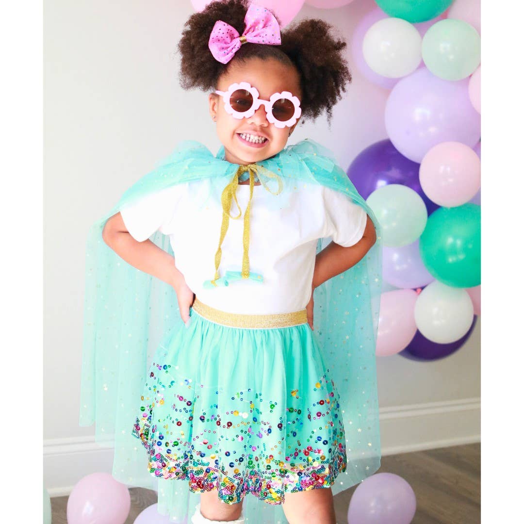 Aqua Star Cape | Kids Dress Up Cape