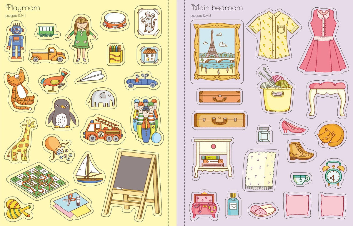 My First Sticker Book | Dollhouse