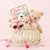 cuddle+kind Baby Honey Bear | Lavender Bow